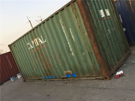 China 20 voeten de Gebruikte van de Staalopslag Containers/2de Handcontainers voor Verkoop leverancier