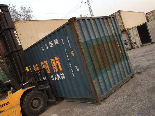China 33 Cbm Gebruikte Containers/20ft Open Zijcontainer van de Staalopslag leverancier