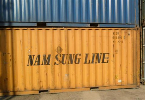 China Gele 20FT 40 Voet Open Zijcontainer voor Intermodaal vervoer leverancier