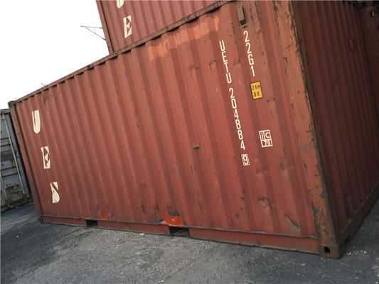 China 20 voeten de Open Kant Gebruikte van de Staalopslag Containers voor Wegvervoer leverancier