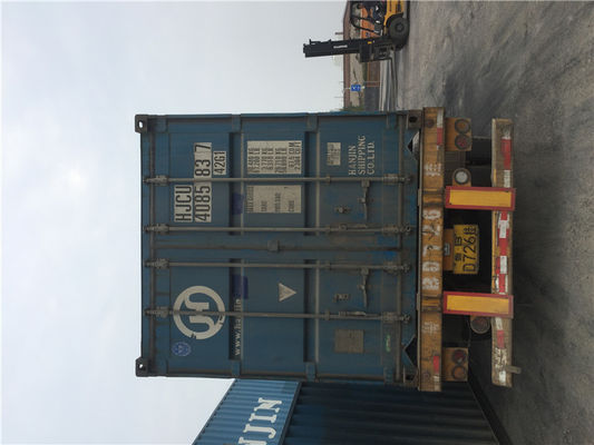 China Diverse Kleuren gebruikten 40ft Verschepende Container voor Pakhuislogistiek en Vervoer leverancier