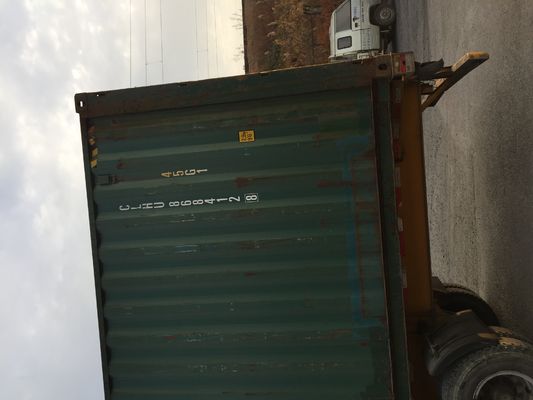 China 40gp staal Droge Gebruikte 40ft Verschepende Container voor Wegvervoer leverancier