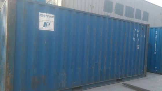 China Het Wegvervoer gebruikte 20ft Verschepende Container met Internationale Normen leverancier