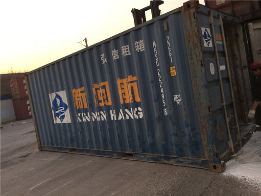 China Gebruikte 20ft Verschepende Container/de Hand Overzeese van 2200kg Tweede Containers leverancier