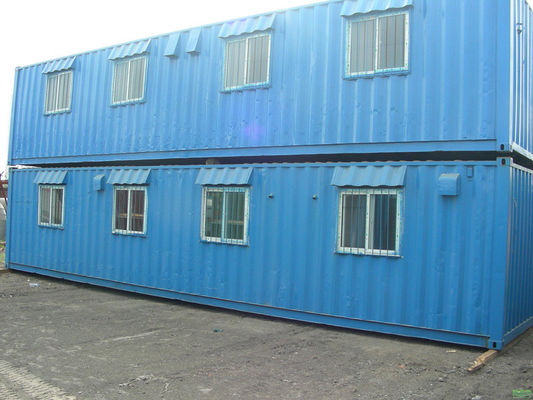 China De duurzame Metaalcontainer huisvest de Slaapzaal van Staalbuizen de Draagbare Woning 20 Voet Containerhuis demonteert leverancier
