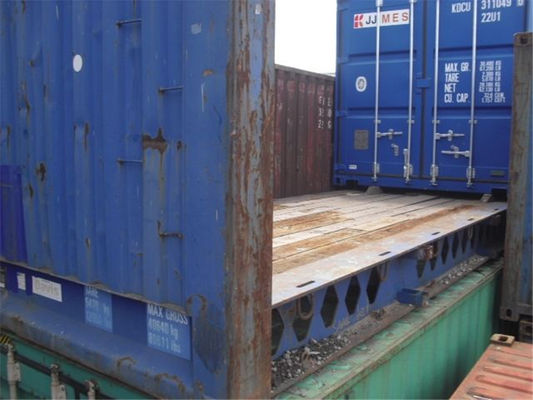China Diverse Kleuren gebruikten Vlakke Rekcontainers met Internationale Normen leverancier