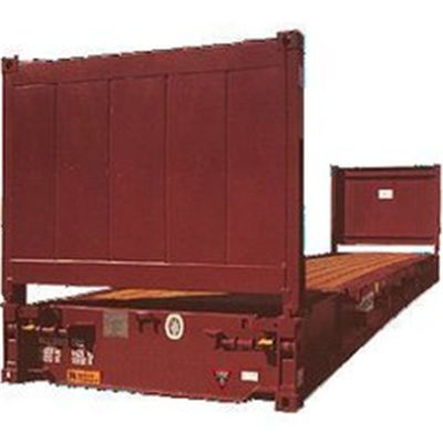 China Het staal gebruikte Vlak de Tarragewicht 2200kg van Rekcontainers voor Logistiek en Vervoer leverancier