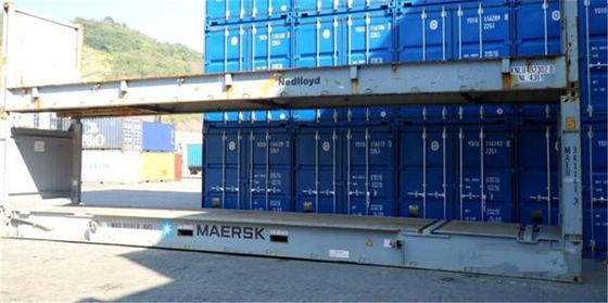 China 5.90m*2.35m*2.39m Binnenafmetingen van een 40 Voet Container voor Pakhuis leverancier
