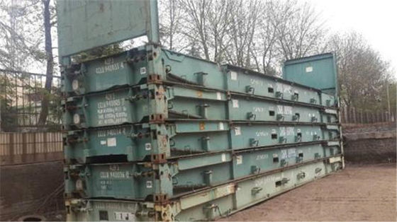 China Overeenkomstig internationale normen van tweedehandse 20gp-staal droge containers leverancier