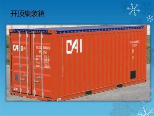 China Het staal gebruikte Open Verschepende Containernuttige lading 30500kg/Hoge Kubus Open Container leverancier