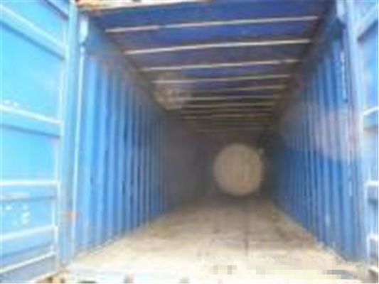China Blauwe Tweede Hand 40 Volume 65.9 Cbm 12.19m Lengte van de Voet Open Container leverancier