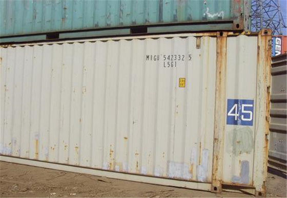 China de 2de Hand Gebruikte Containers van de Staalopslag voor Goederen die 40RF verschepen leverancier