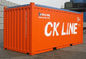 Overzeese van de tweede Hand Open Verschepende Container 40OT Open Container leverancier