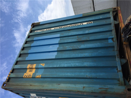 China Droge Gebruikte de Vrachtcontainers van het tweede Hand20gp Staal voor het Verschepen leverancier