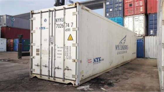 China Staal Gebruikte Adelborstcontainer/Gebruikte Diepvriezercontainer voor het Verschepen leverancier